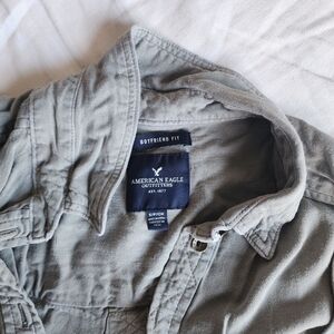 AMERICAN EAGLE Long Sleeve Top Boyfriend Fit